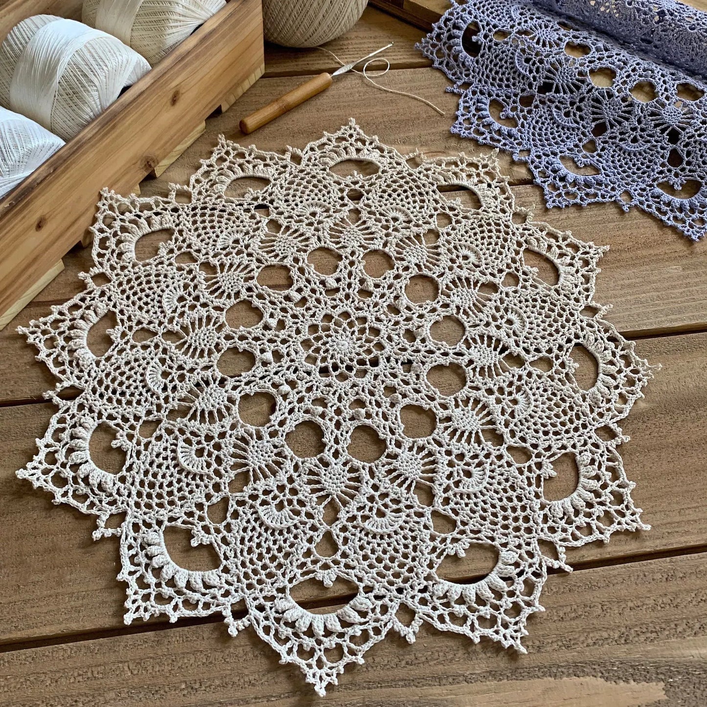 Crochet Doily Pattern Etherealm PDF - My Crafty