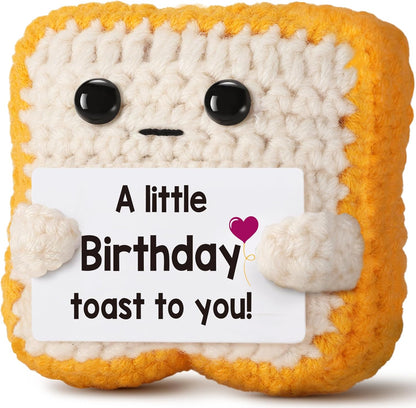 My Crafty A little Birthday Toast to you - Funny Happy Birthday Gifts