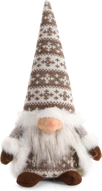 Gnome Christmas Decorations Santa Plush Ornaments Holiday Elf