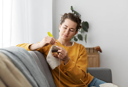 5PCS Crochet Hook Grips Set Ergonomic Fits 2mm to 10mm Hooks