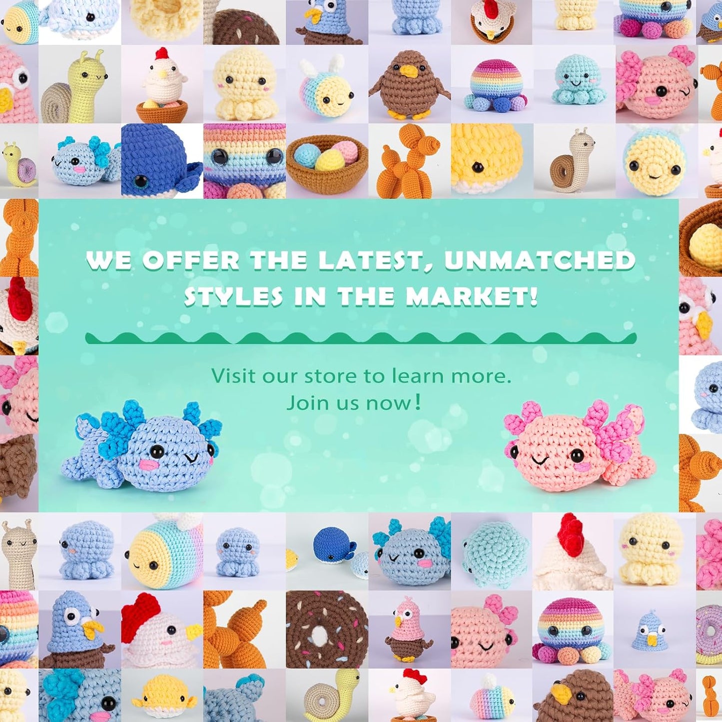 Crochet Kit for Beginners Crochet Starter Kit w Step-by-Step Video Tutorials