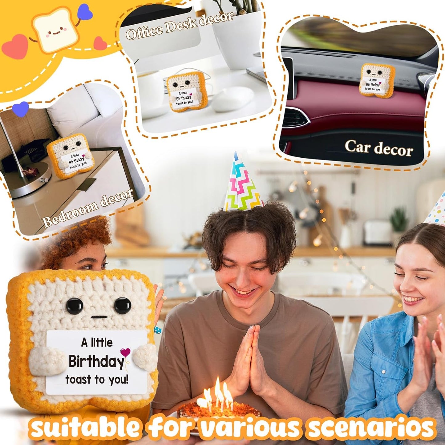 My Crafty A little Birthday Toast to you - Funny Happy Birthday Gifts