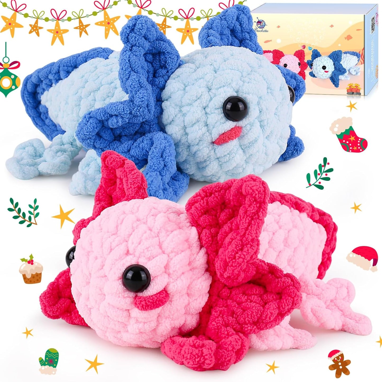 Crochet Kit for Beginners Crochet Starter Kit w Step-by-Step Video Tutorials