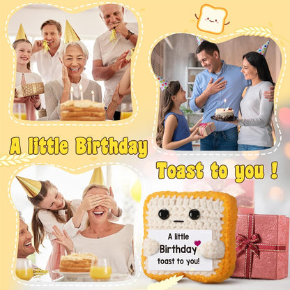 My Crafty A little Birthday Toast to you - Funny Happy Birthday Gifts