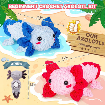 Crochet Kit for Beginners Crochet Starter Kit w Step-by-Step Video Tutorials