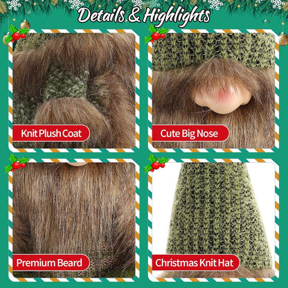 Gnome Christmas Decorations Santa Plush Ornaments Holiday Elf