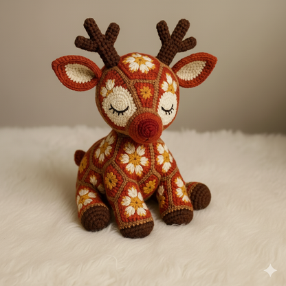 Reindeer African Amigurumi Crochet Pattern - My Crafty
