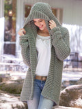 Hooded Jacket Coat Longline Vintage Crochet Pattern - My Crafty