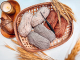 Pumpkin Spice Wheat Stitch Crochet - MY Crafty