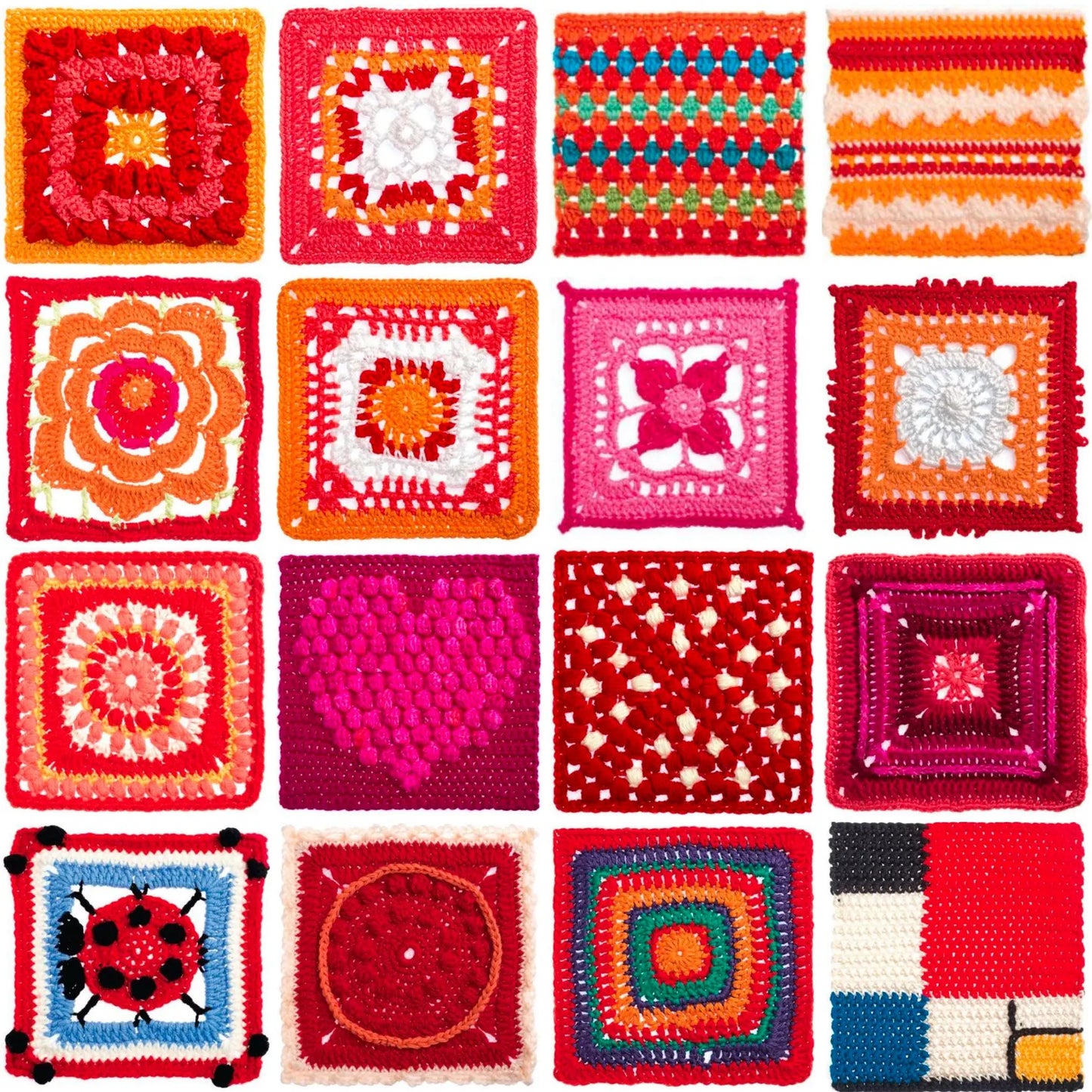900+ Granny Square Crochet Patterns - My Crafty