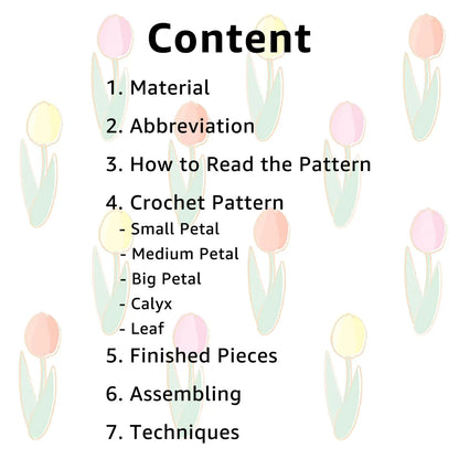 Bell Rose Flower Bouquet DIY Crochet Pattern - My Crafty