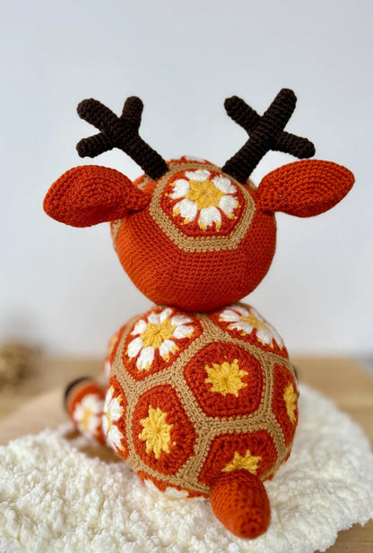 Reindeer African Amigurumi Crochet Pattern - My Crafty