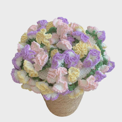 6 in 1 Bouquet Blanket Crochet Patterns - MY Crafty