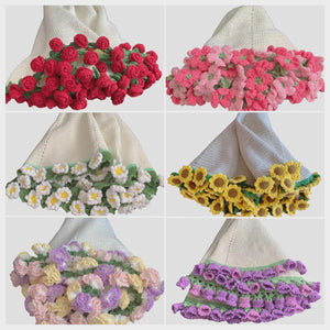 6 in 1 Bouquet Blanket Crochet Patterns - MY Crafty