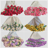 6 in 1 Bouquet Blanket Crochet Patterns - MY Crafty
