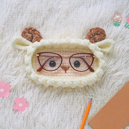 Sheep Eyeglasses Holder Crochet Pattern - My Crafty