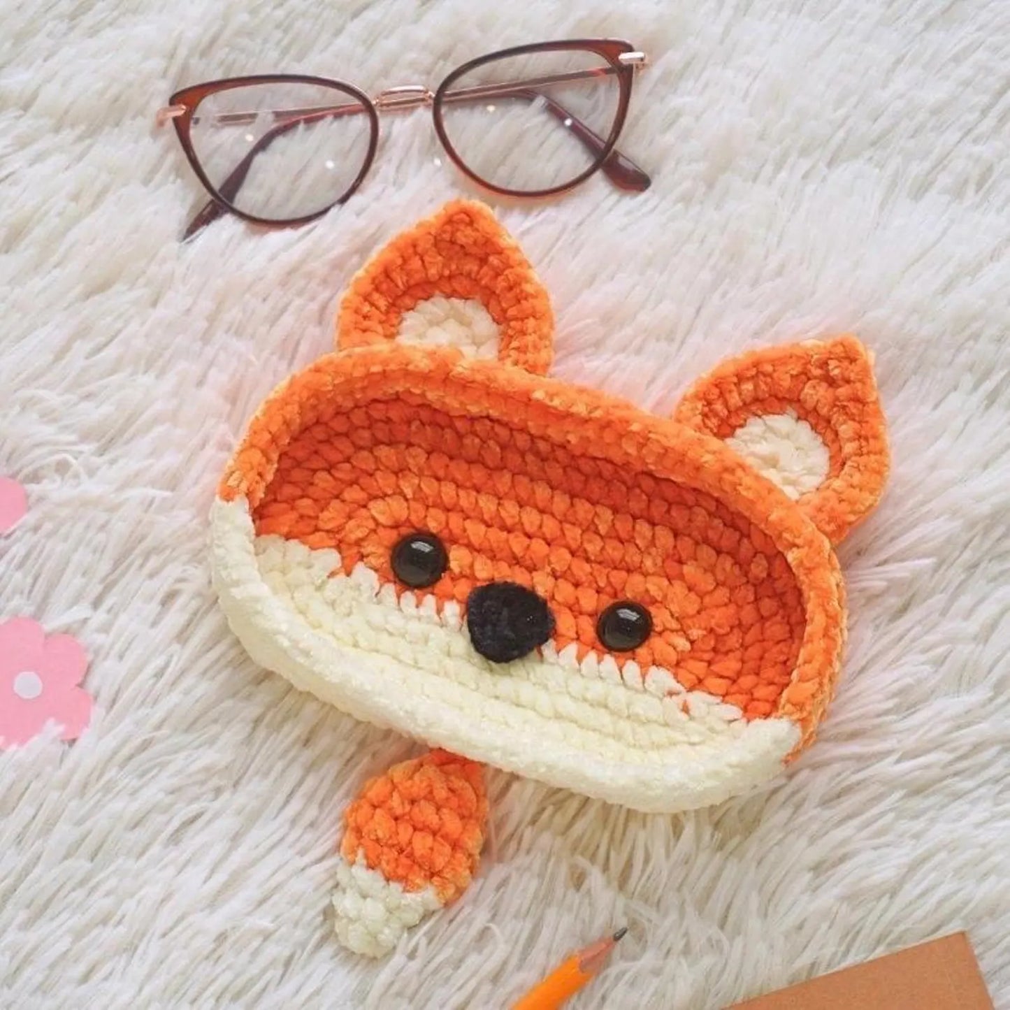 Sheep Eyeglasses Holder Crochet Pattern - My Crafty