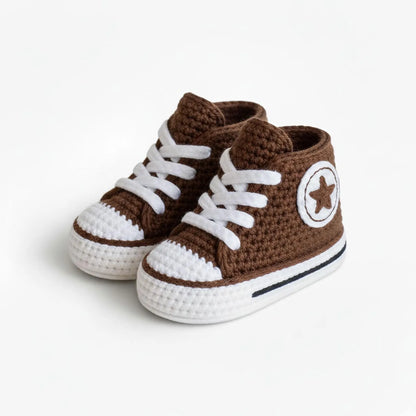 Baby Sneakers Unisex Baby Booties DIY Gift for Newborn Crochet PDF - My Crafty