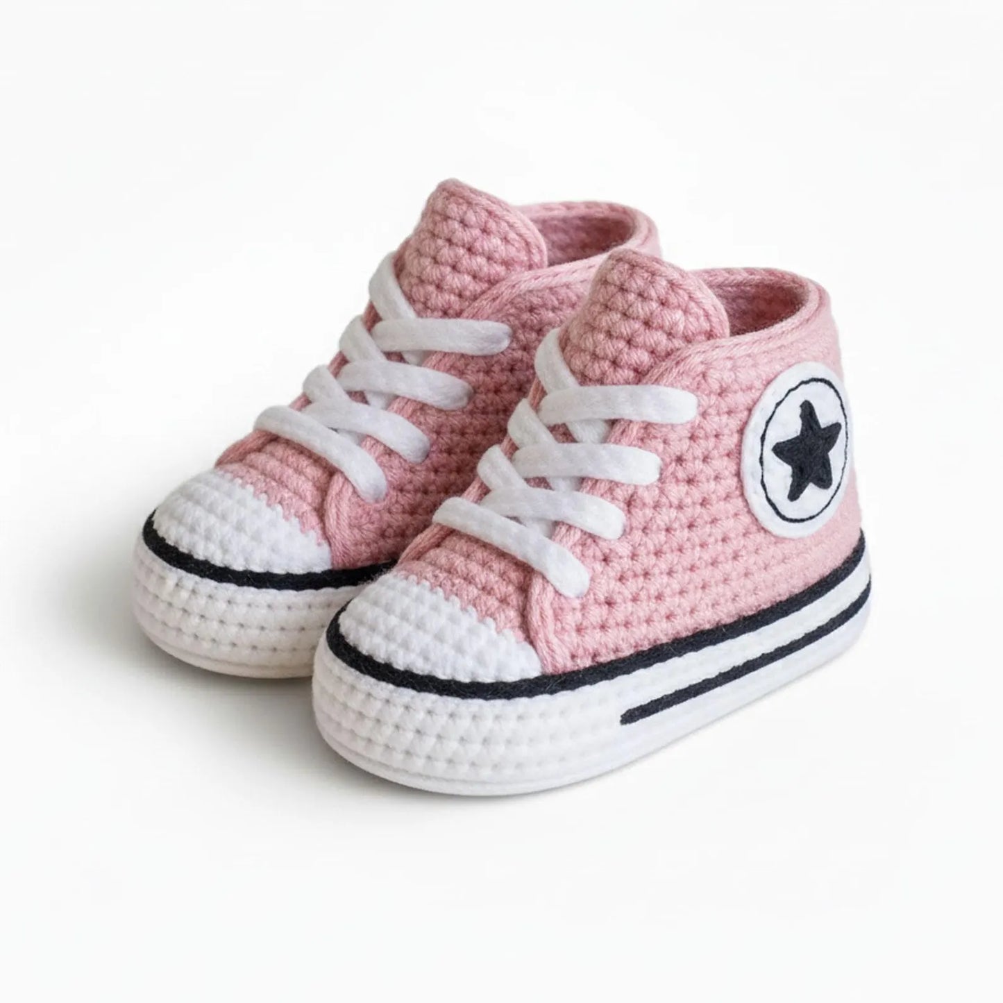 Baby Sneakers Unisex Baby Booties DIY Gift for Newborn Crochet PDF - My Crafty