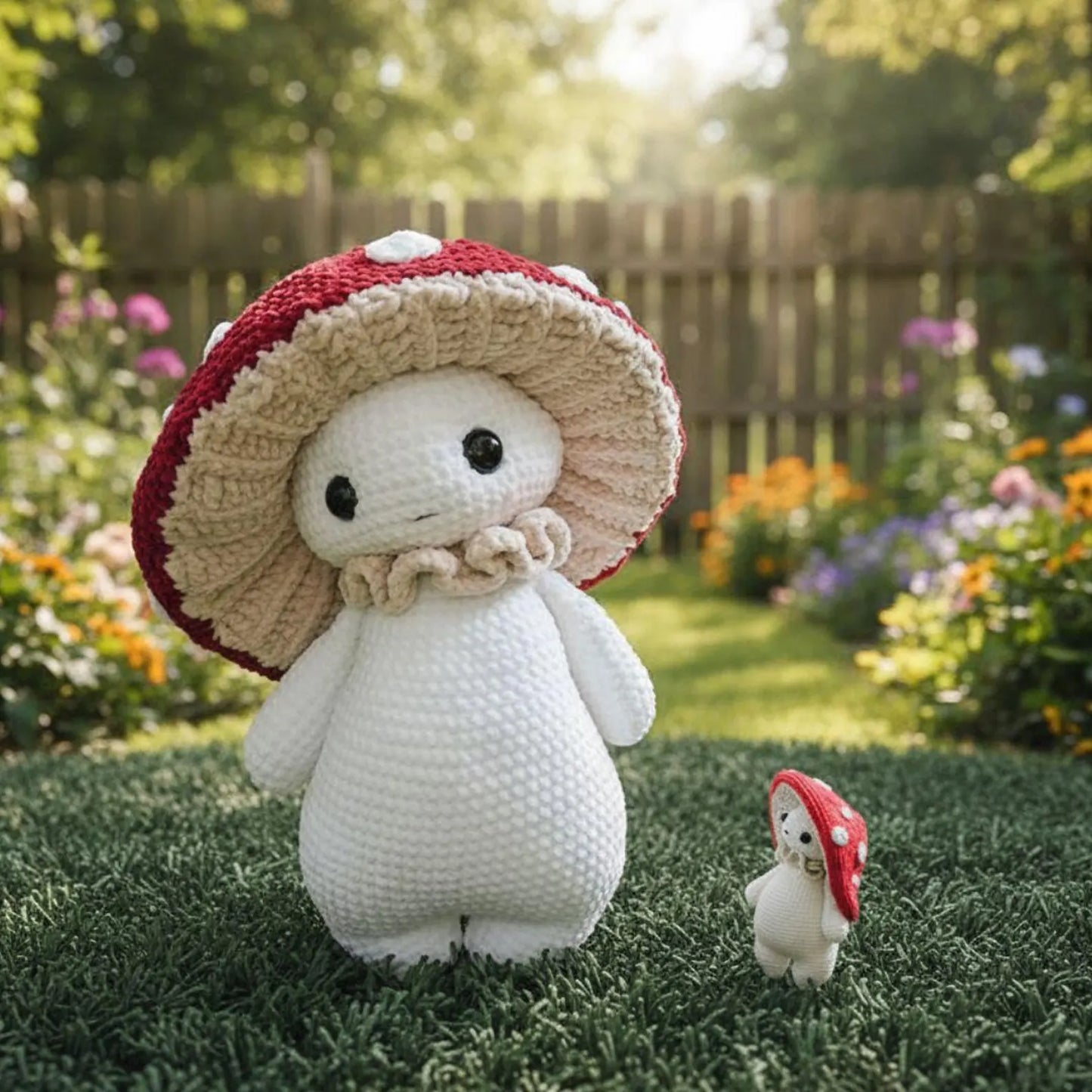 Amigurumi Mushroom Crochet Pattern Kawaii DIY - My Crafty