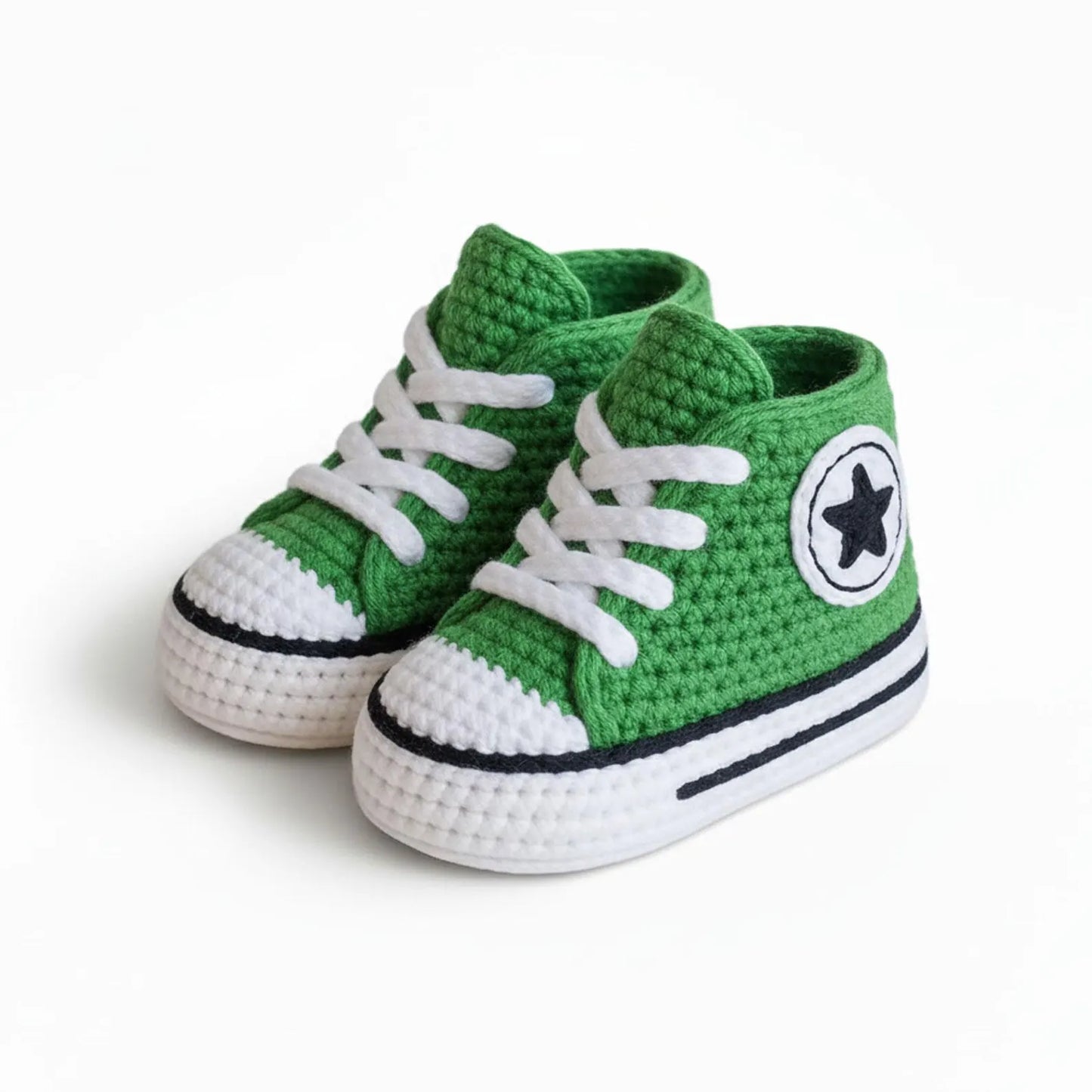 Baby Sneakers Unisex Baby Booties DIY Gift for Newborn Crochet PDF - My Crafty