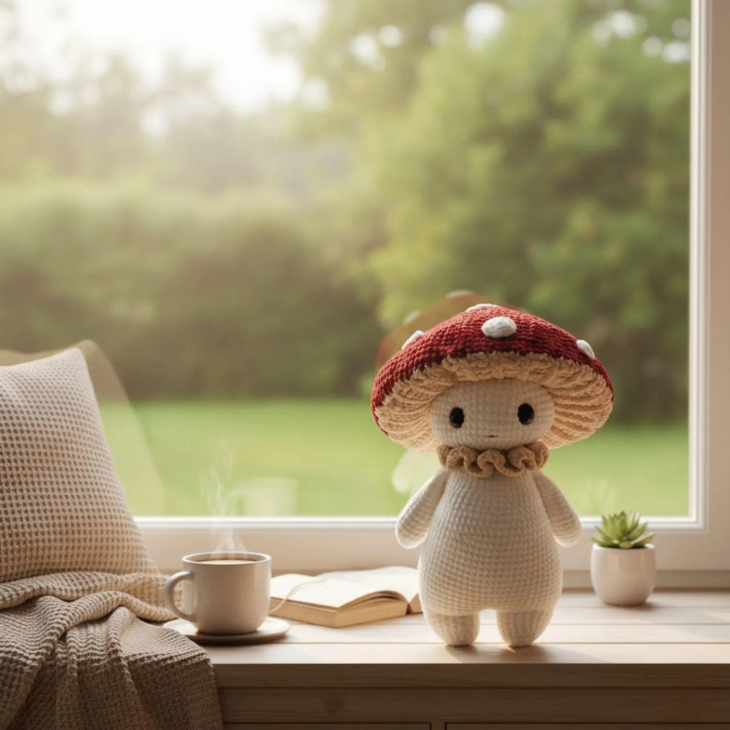 Amigurumi Mushroom Crochet Pattern Kawaii DIY - My Crafty