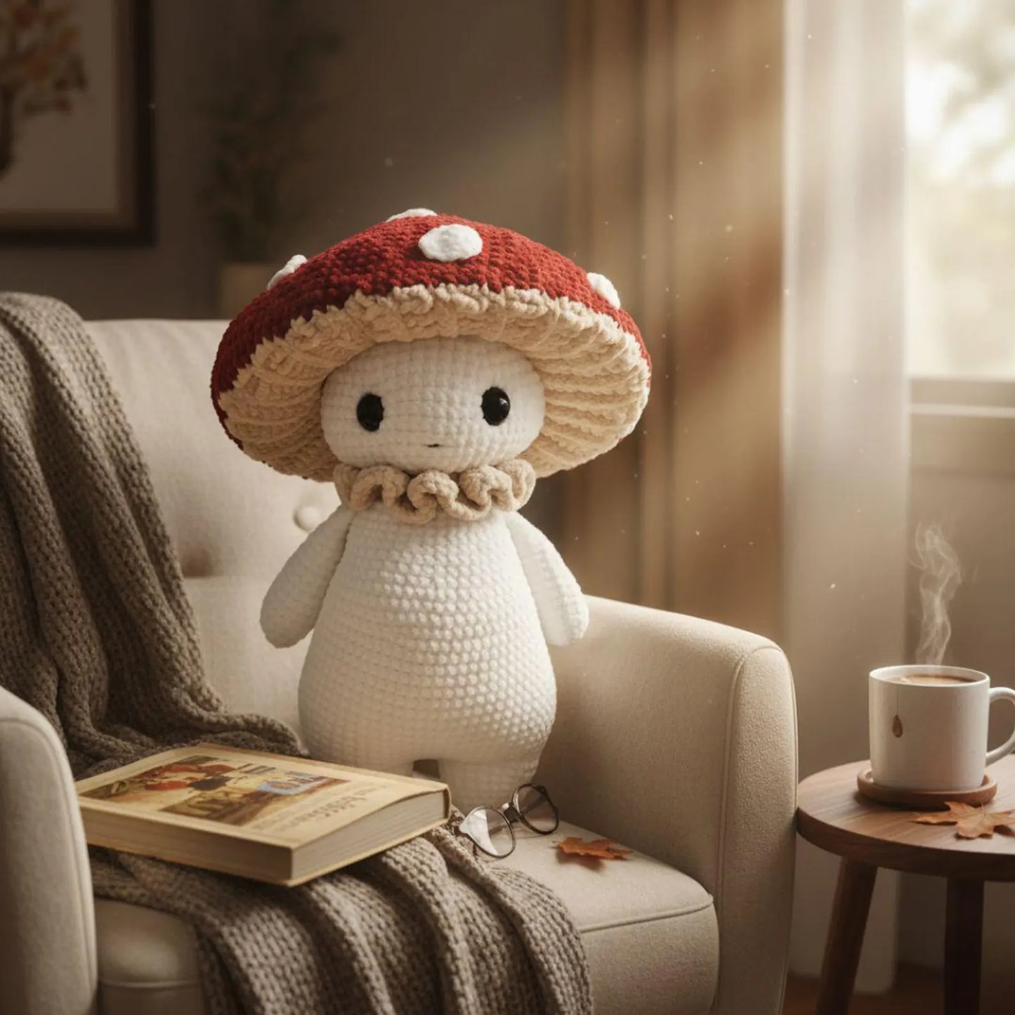 Amigurumi Mushroom Crochet Pattern Kawaii DIY - My Crafty