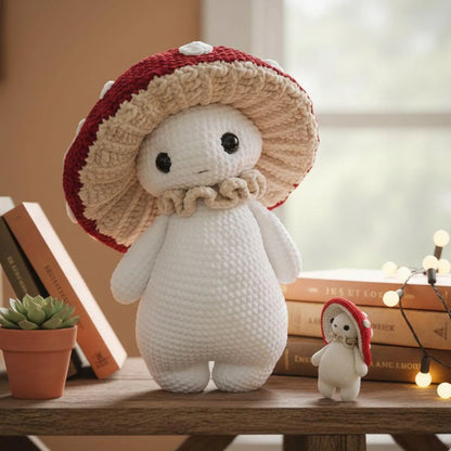 Amigurumi Mushroom Crochet Pattern Kawaii DIY - My Crafty