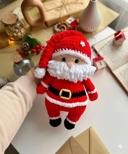 Santa Claus Amigurumi Pattern Crochet Christmas Magic - My Crafty