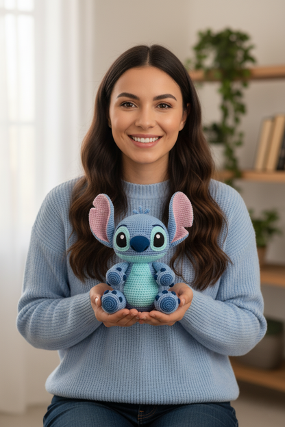 Amigurumi Stitch Cute Disney Inspired PDF Crochet Pattern | My Crafty