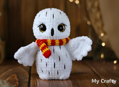 Owl Snowy Amigurumi CROCHET PATTERN - My Crafty