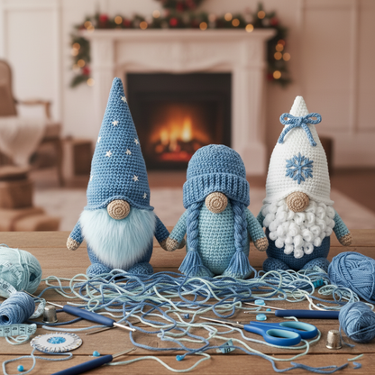 Gnome Amigurumi Crochet Pattern PDF Handmade - My Crafty