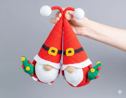Amigurumi Bundle Tree Gnome and Santa Christmas - My Crafty