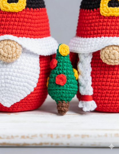 Amigurumi Bundle Tree Gnome and Santa Christmas - My Crafty