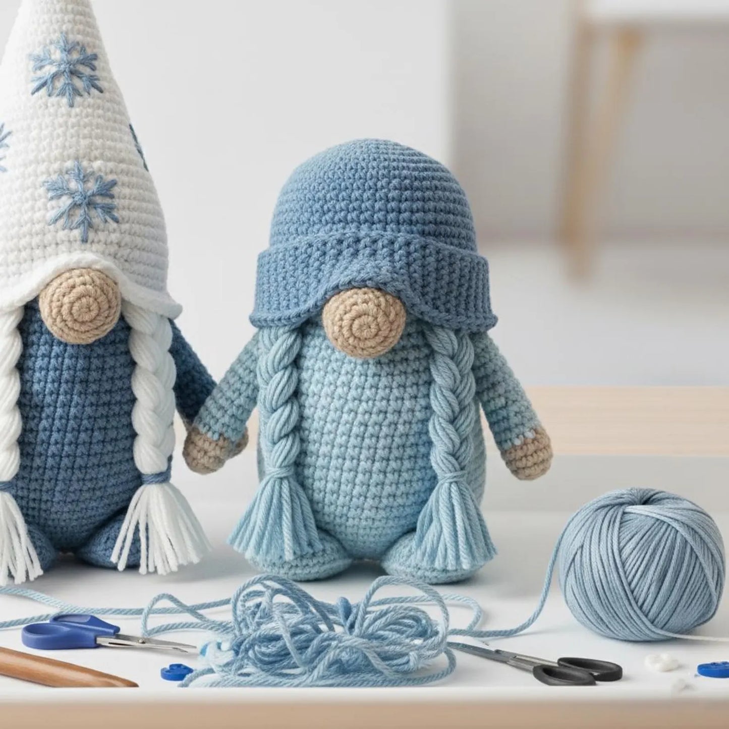 Gnome Amigurumi Crochet Pattern PDF Handmade - My Crafty