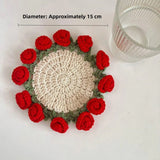 Rose Coaster & Flower Basket Crochet Pattern (5 Languages) - My Crafty
