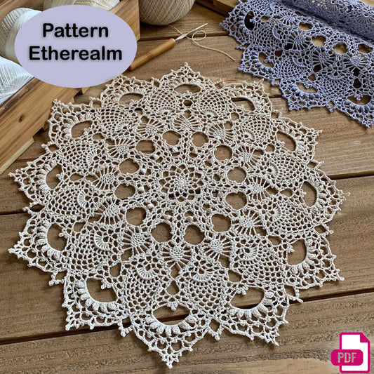 Crochet Doily Pattern Etherealm PDF - My Crafty