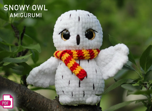 Owl Snowy Amigurumi CROCHET PATTERN - My Crafty
