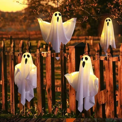 Halloween Hanging Ghost Decor Light Up Flying Ghosts Ornament Halloween Gifts
