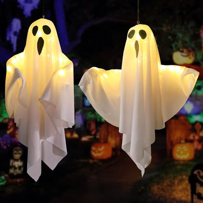 Halloween Hanging Ghost Decor Light Up Flying Ghosts Ornament Halloween Gifts
