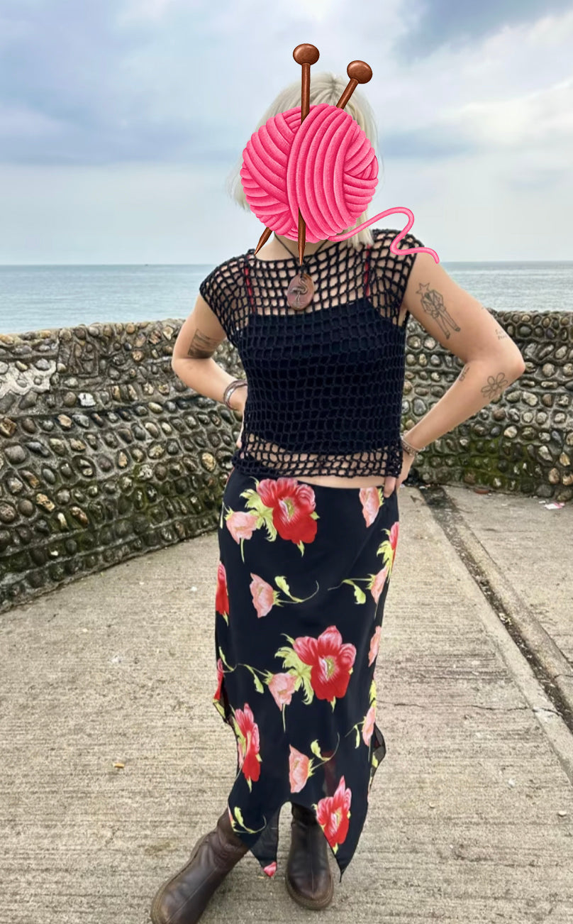 Crochet Pattern Sweater Square Dance PDF - My Crafty