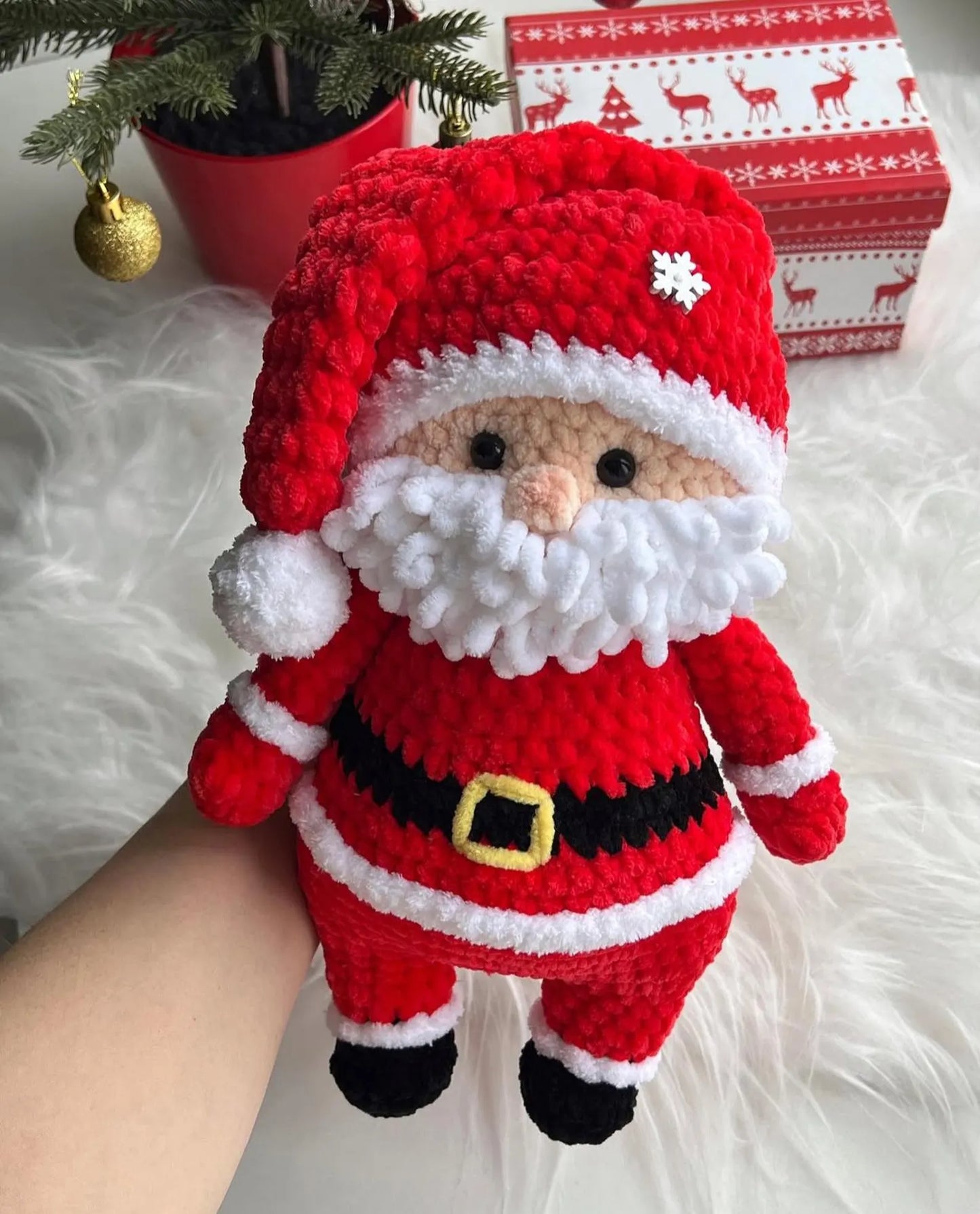 Santa Claus Amigurumi Pattern Crochet Christmas Magic - My Crafty